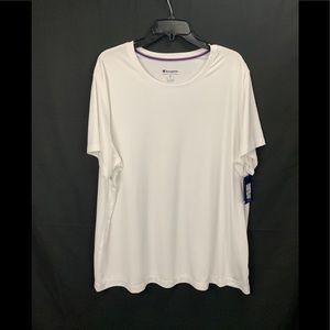 Unisex double dry Heather tee